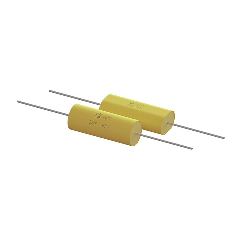 CL20 metalliserad polyesterfilmkondensator (axiell typ)