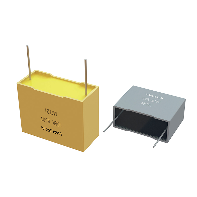 MKT21-serien metalliserad polyesterfilmkondensator (box-typ)