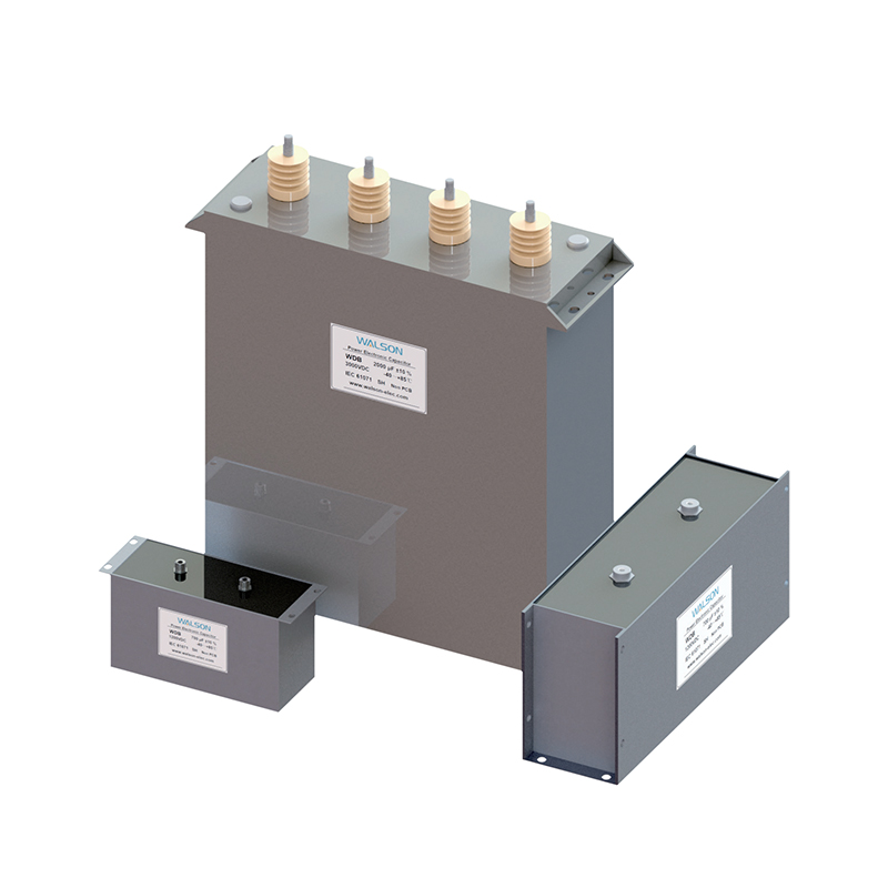 WDB-serien Dry Type DC-Link-kondensator för kraftelektronik (stålhölje)