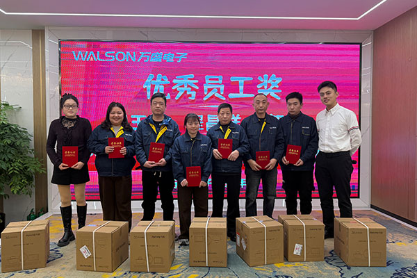 Wuxi Walson Electronics Co., Ltd. håller framgångsrikt sin årliga gala 2025